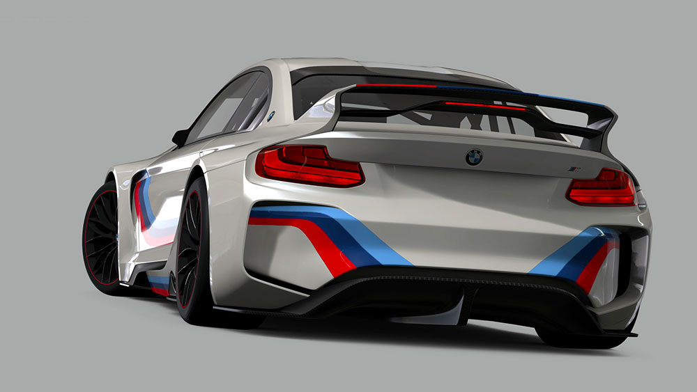 El M2 Saca Sus Músculos para el BMW Vision Gran Turismo -MAKINAS