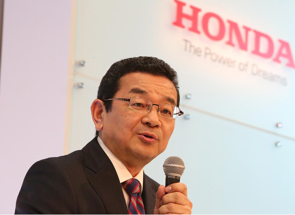 Nuevo Presidente de Honda Activa el Tecnologímetro de la Marca - MAKINAS