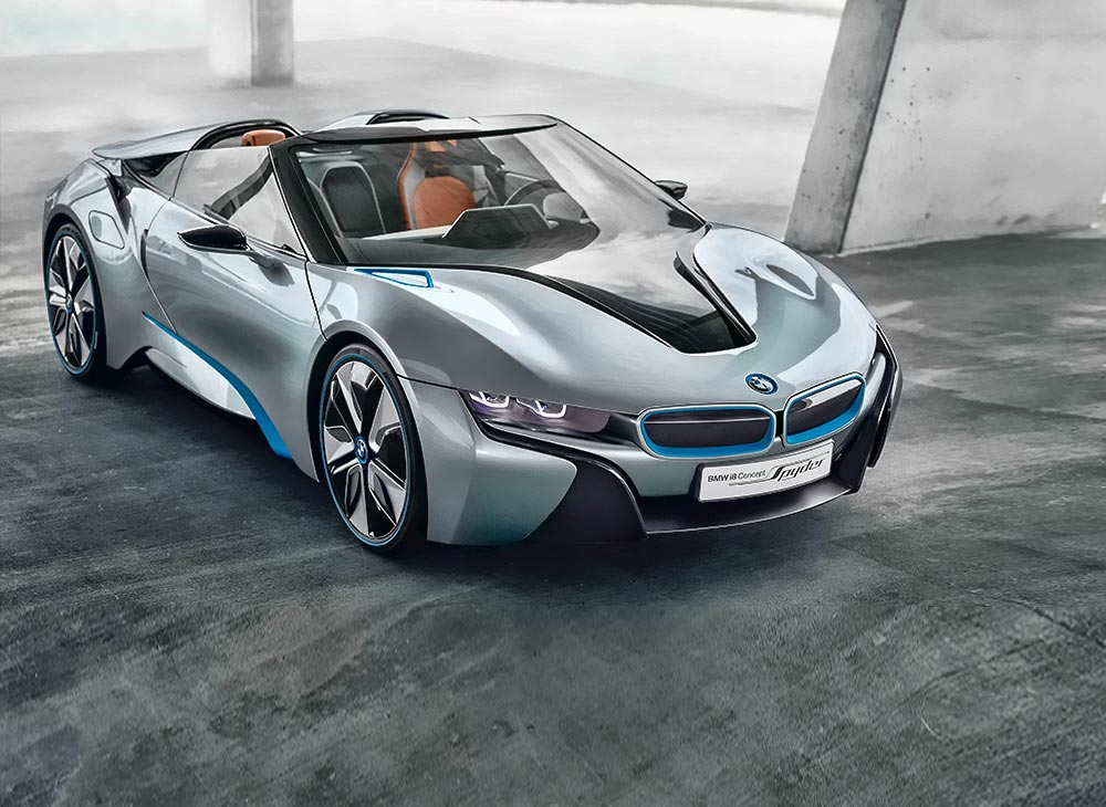  BMW i8 Spyder... el Concept Llamado a Estremecer el CES 2016 - MAKINAS